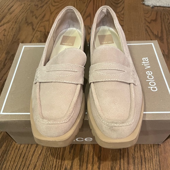 Dolce Vita Shoes - Dolce Vita Dune Suede Chunky Loafers